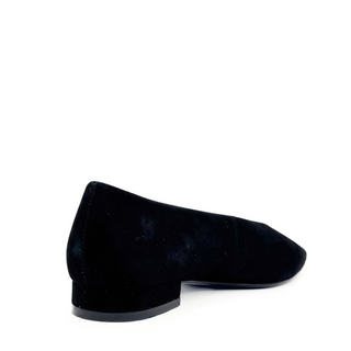 Slick Suede Ballet Flats - Glamourous Grace