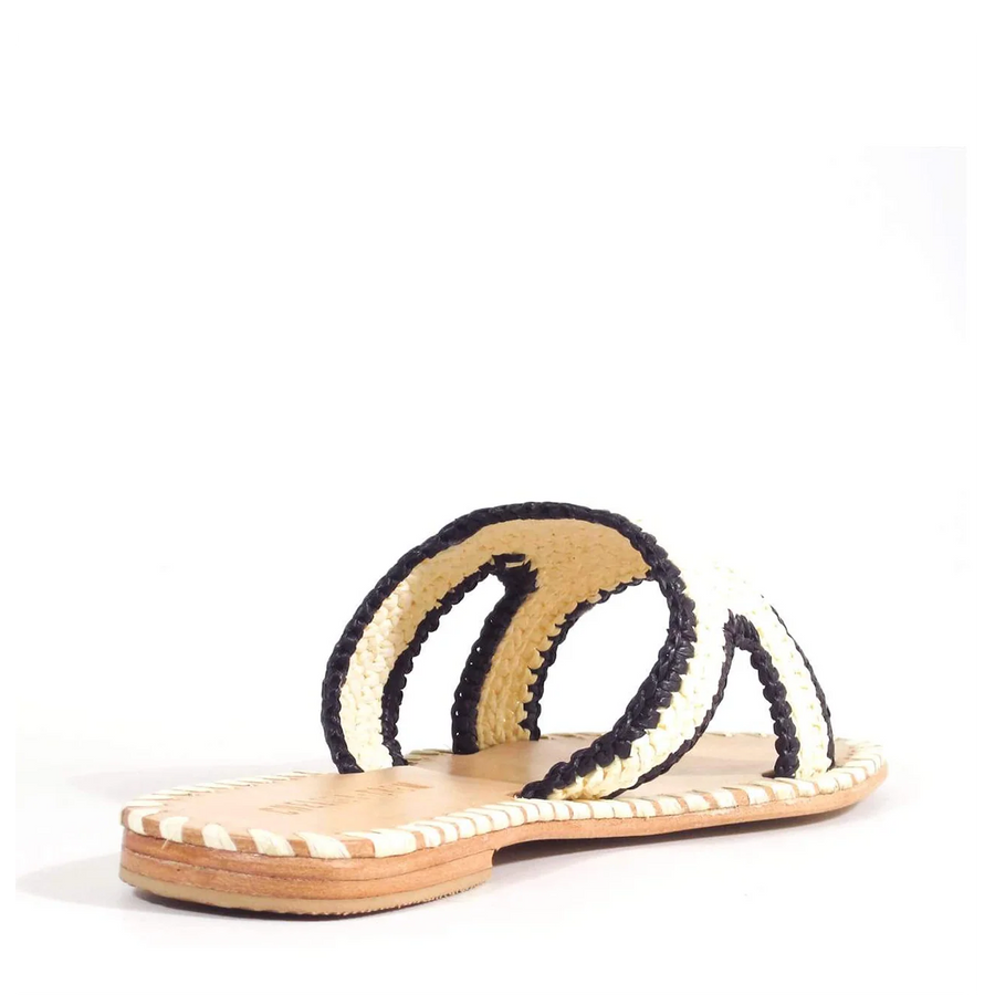 Theo Woven Slides - Glamourous Grace