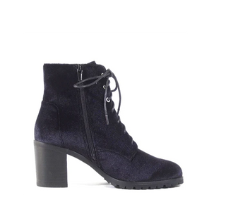 Timothy Velvet Booties