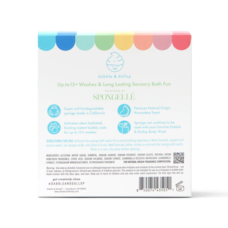 Honeydew Sponge Pop™ Kids Buffer | Dabble & Dollop - Glamourous Grace
