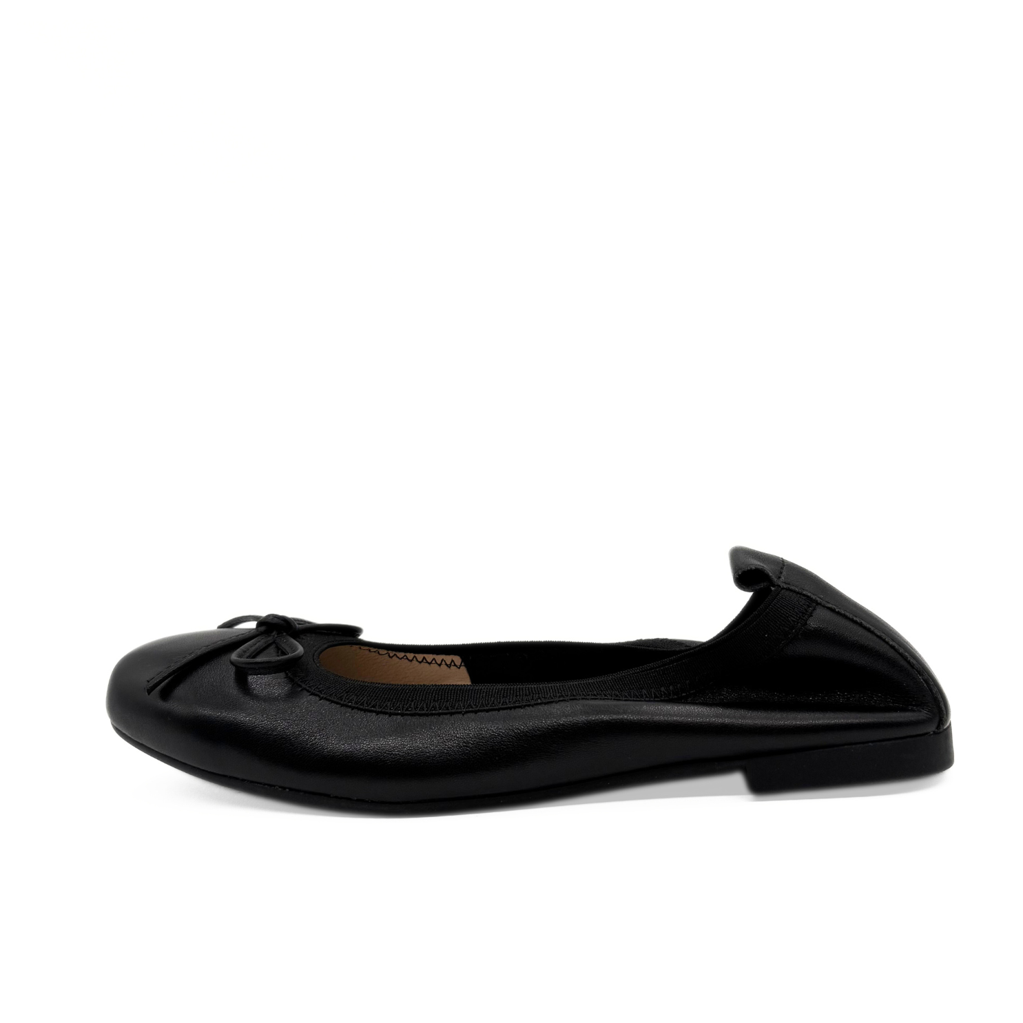 Jamie Leather Ballerina Flat - Glamourous Grace