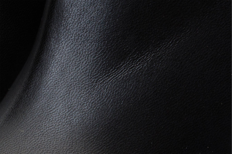 The Abriel Black Leather Ankle Women Boot - Glamourous Grace