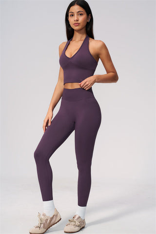 The New Allure Halter Top Leggings 2-Piece Set