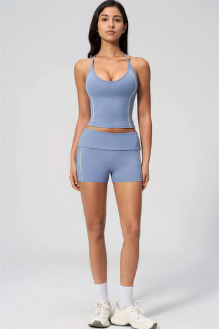 The Ignite Crop Top Shorts 2-Piece Set