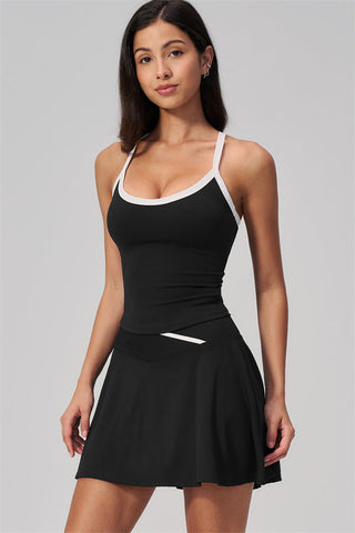 The Spunk Crop Top Skirt 2-Piece Set