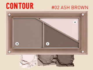 3CE LAYER-IT-ALL Contour Palette 9.5g (2colors)