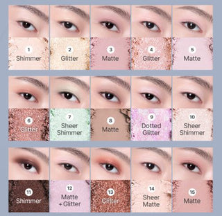 3CE XL Eyeshadow Palette 17g #MOOD SHIFTER