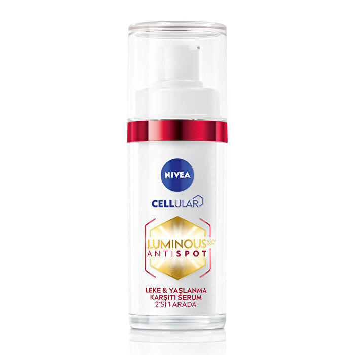 Nivea Luminous630 Anti-Aging Serum 30ml - Dark Spot Treatment | Skincare Expert - Glamourous Grace