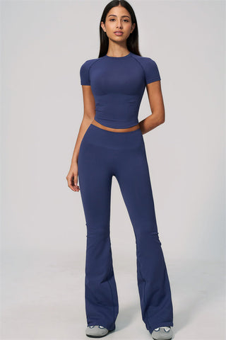 The Velvetine Flared Leggings