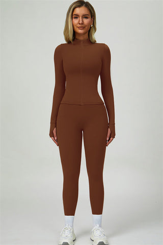 The Seraphine Jacket Sports Bra Leggings 3-Piece Set