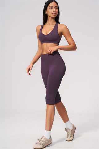 The Allure Sports Bra Capri Leggings 2-Piece Set