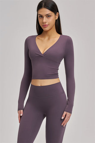 The Swoon Long Sleeve Crop top