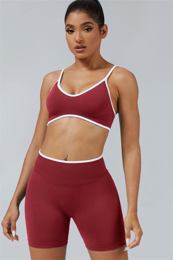 The Elevate Sports Bra Shorts 2-Piece Set - Glamourous Grace