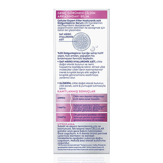NIVEA Anti-Aging Facial Serum - Cellular Expert Filler Hyaluronic Acid Plumping Serum for Wrinkles, Hydration, and Skin Elasticity - Glamourous Grace
