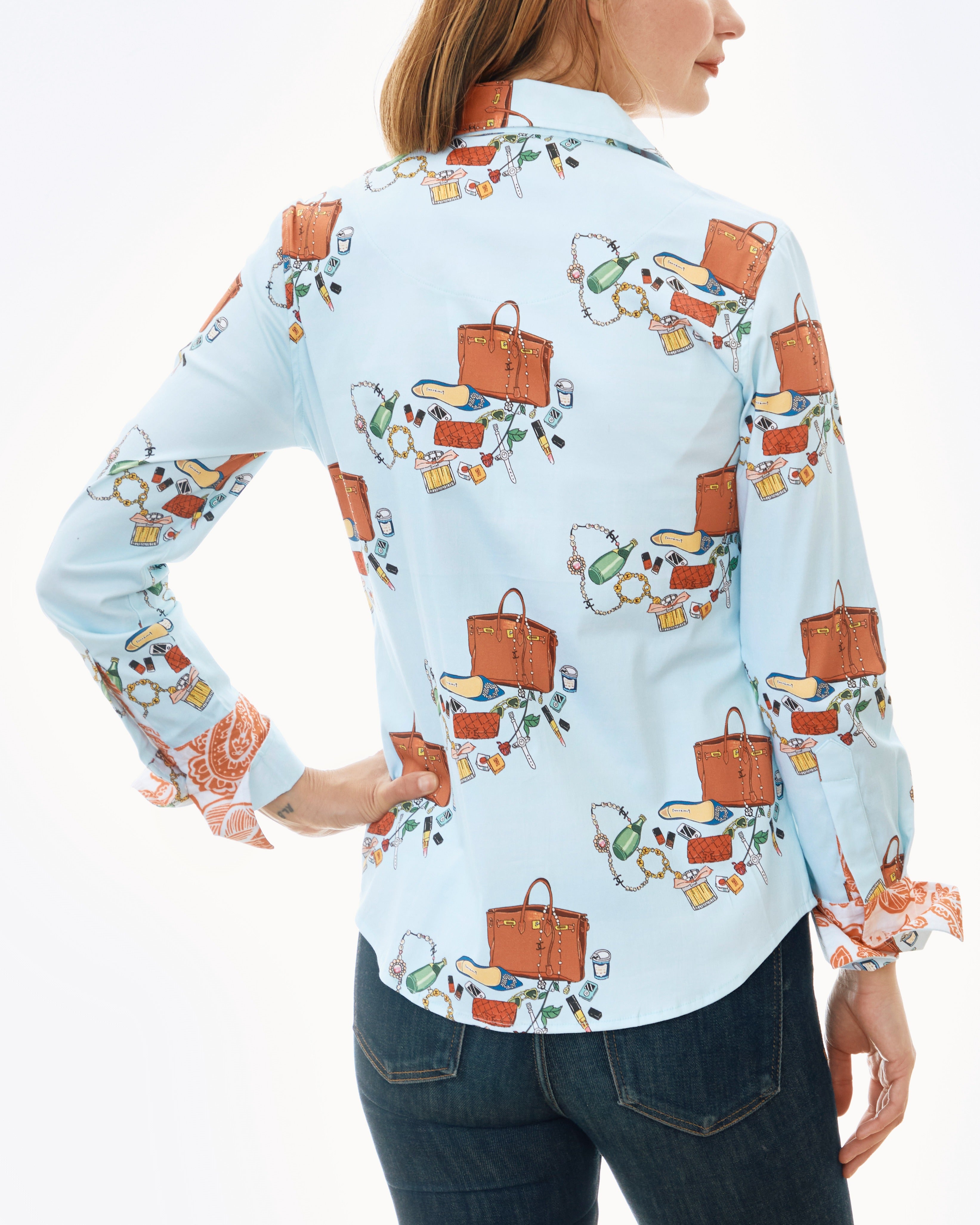 Rome Shirt Perrier And Kelly Bags - Glamourous Grace