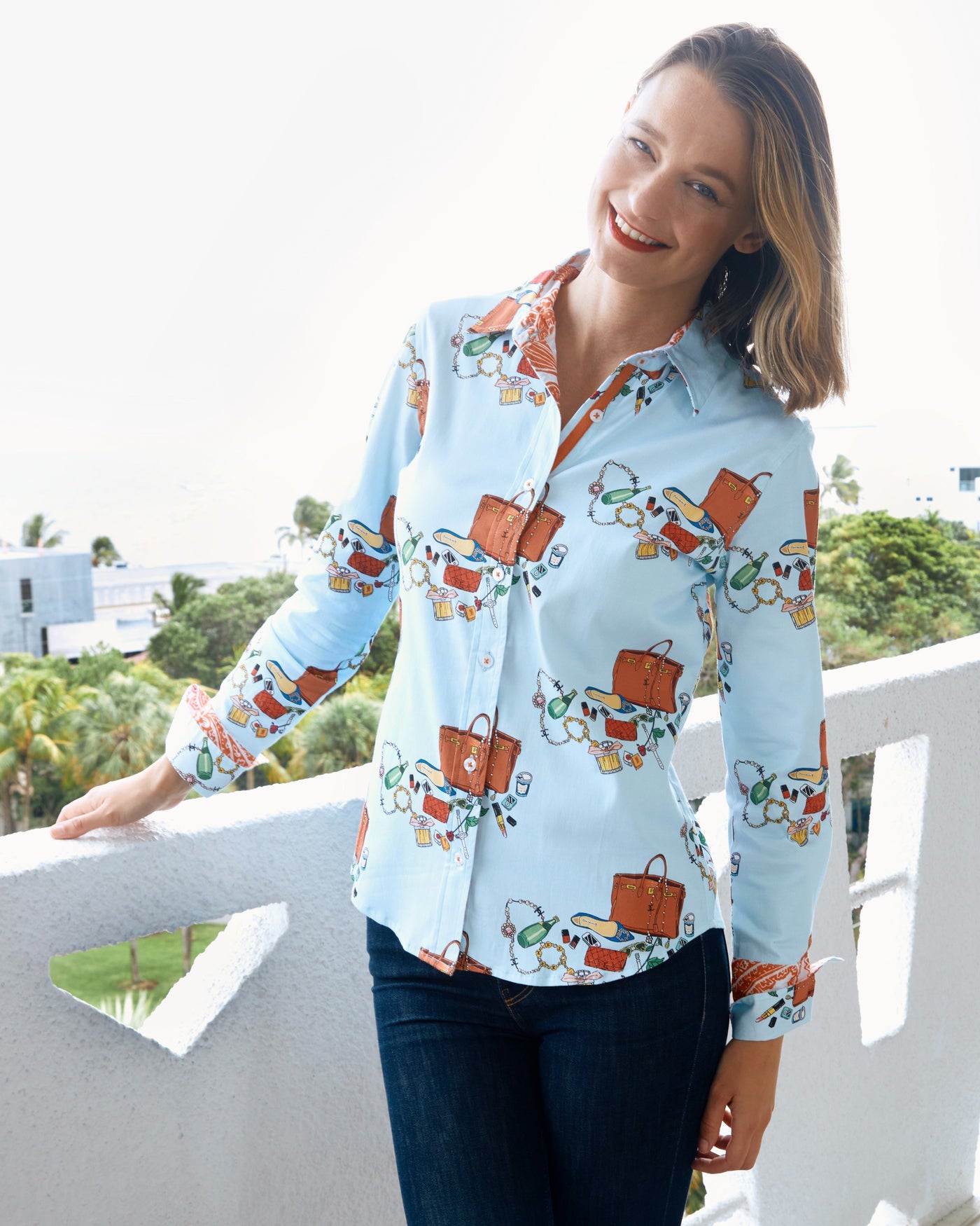 Rome Shirt Perrier And Kelly Bags - Glamourous Grace