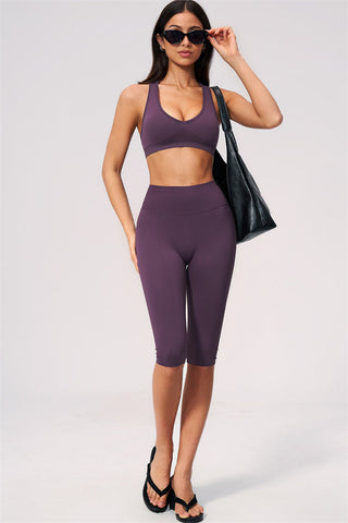 The Allure Sports Bra Capri Leggings 2-Piece Set