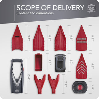 Börner Germany, Vital Professional Mandoline Set