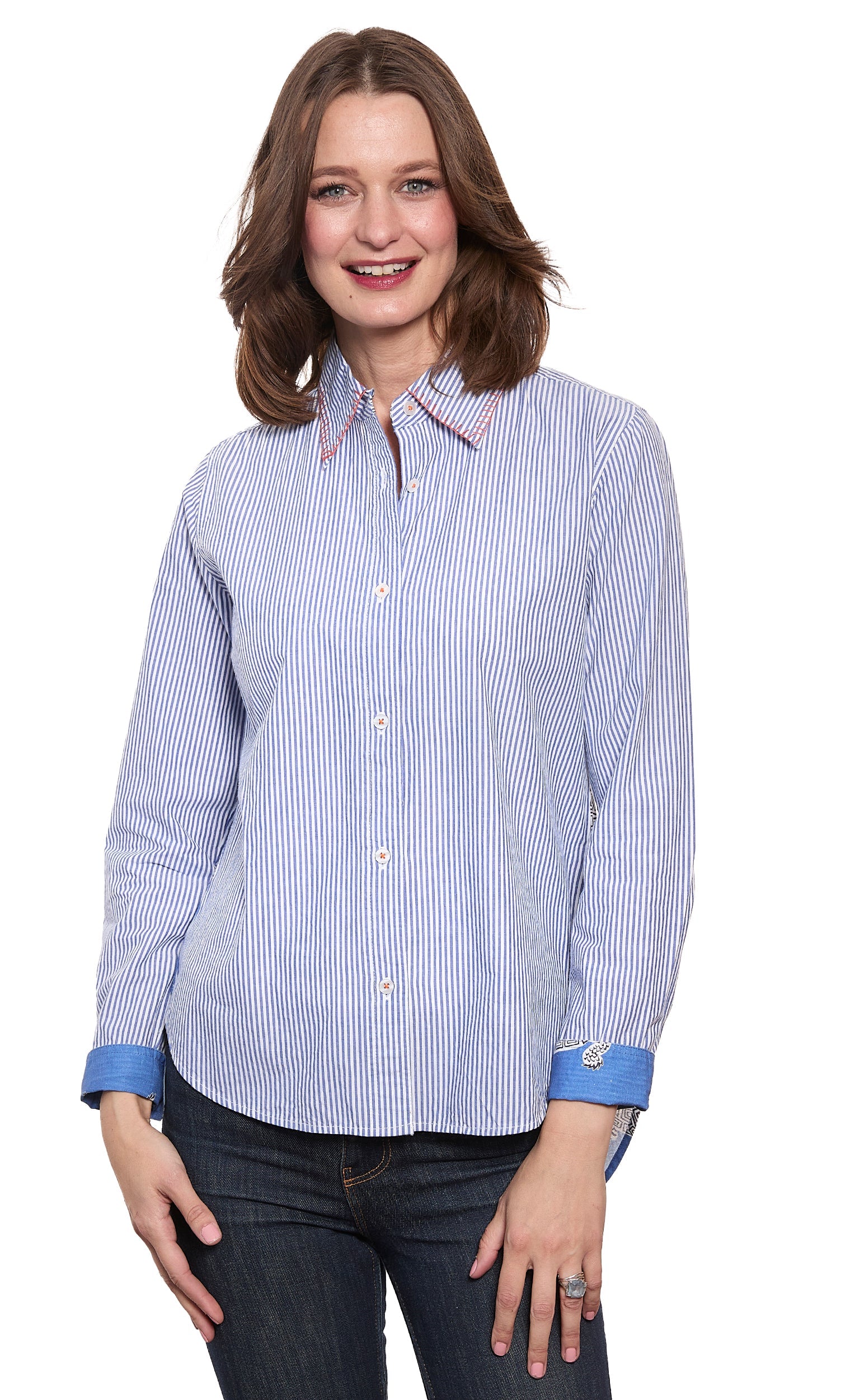 Chesapeake Top with Turtles Back Panel - Glamourous Grace