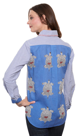 Chesapeake Top with Turtles Back Panel - Glamourous Grace
