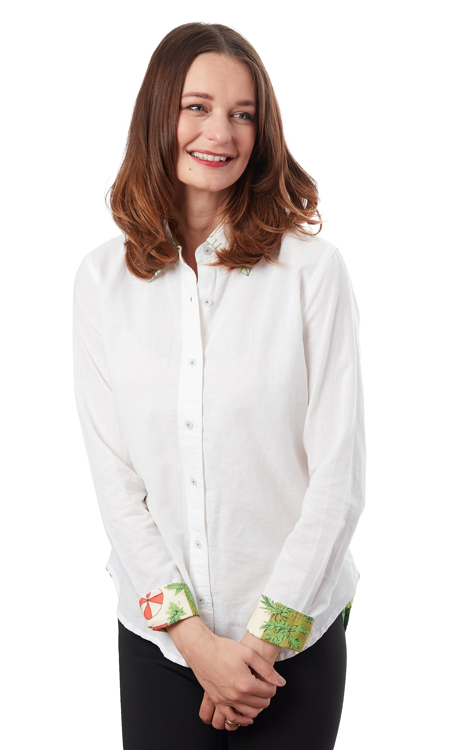 Chesapeake Hi-Lo Tunic Swimmers Print - Glamourous Grace