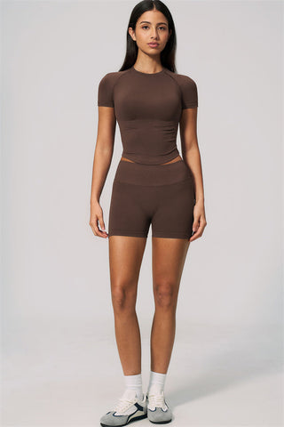The Velvetine T-shirt Shorts 2-Piece Set