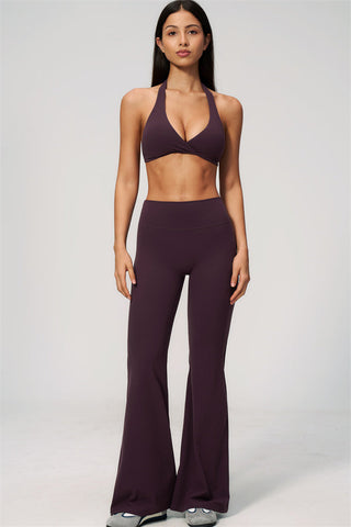The Lox Sports Bra Flared Leggings 2-Piece Set