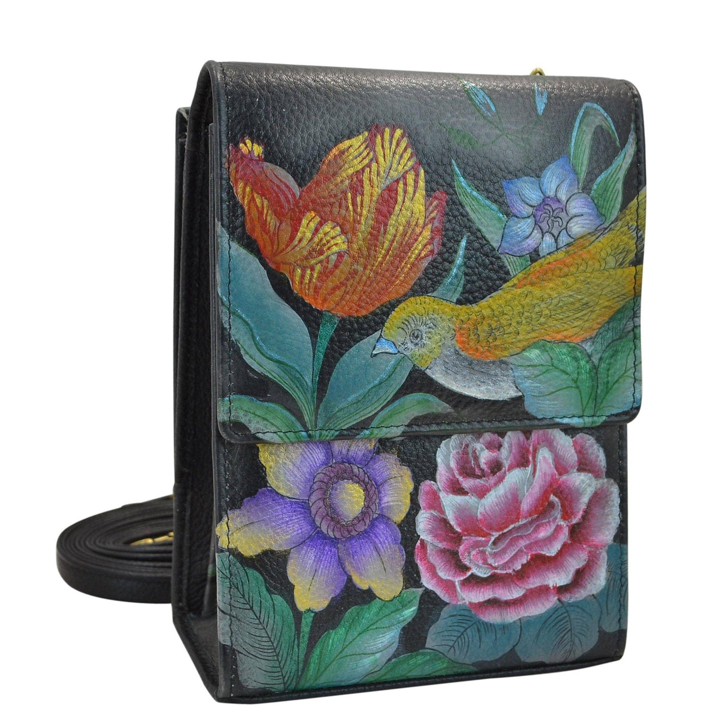 Triple Compartment Crossbody Organizer - 412 - Glamourous Grace