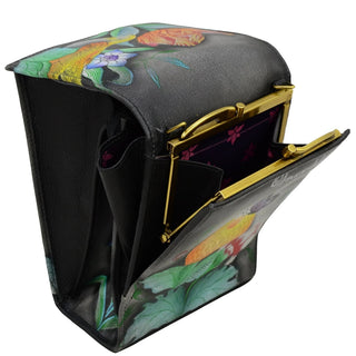 Triple Compartment Crossbody Organizer - 412