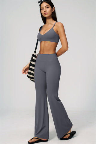 The Zura Sports Bra Flared Leggings 2-Piece Set