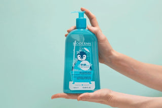 Bioderma Abcderm Foaming Gel for Babies and Children - Gentle, Non-Irritating Cleanser for Sensitive Skin from Birth - Glamourous Grace
