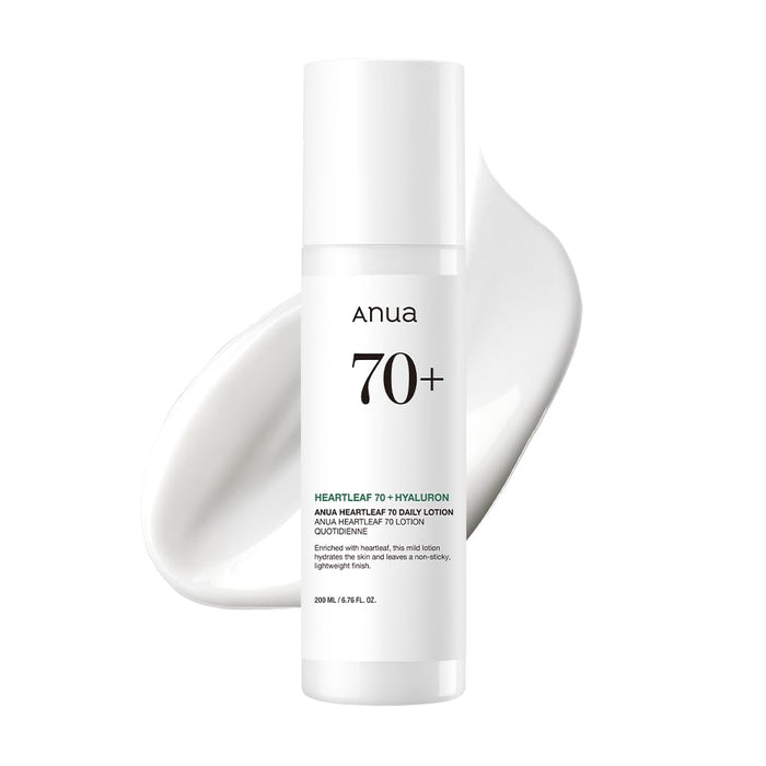 ANUA Heartleaf 70+ Hyaluron Daily Lotion - Glamourous Grace
