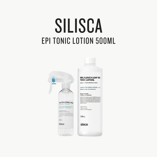 [ Silisca ]   EPI Tonic Lotion 500ml  ( + Empty 200ml spray bottle ) - Glamourous Grace