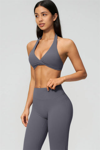 The Lox Sports Bra Flared Leggings 2-Piece Set