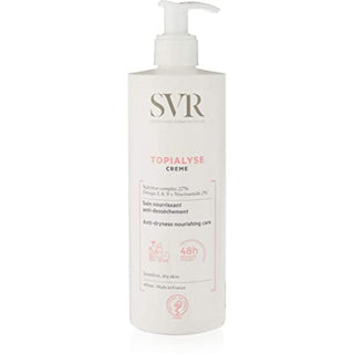 SVR Topialyse Moisturizing Cream - 400ml - Hydrating Cream for Dry Skin Relief, Non-Greasy Moisturizer - Glamourous Grace