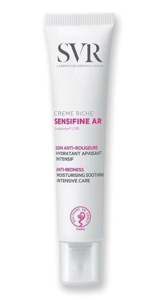 SVR Sensifine AR Creme Riche 40ml - 24-Hour Hydration Moisturizing Cream for Sensitive Skin - Glamourous Grace
