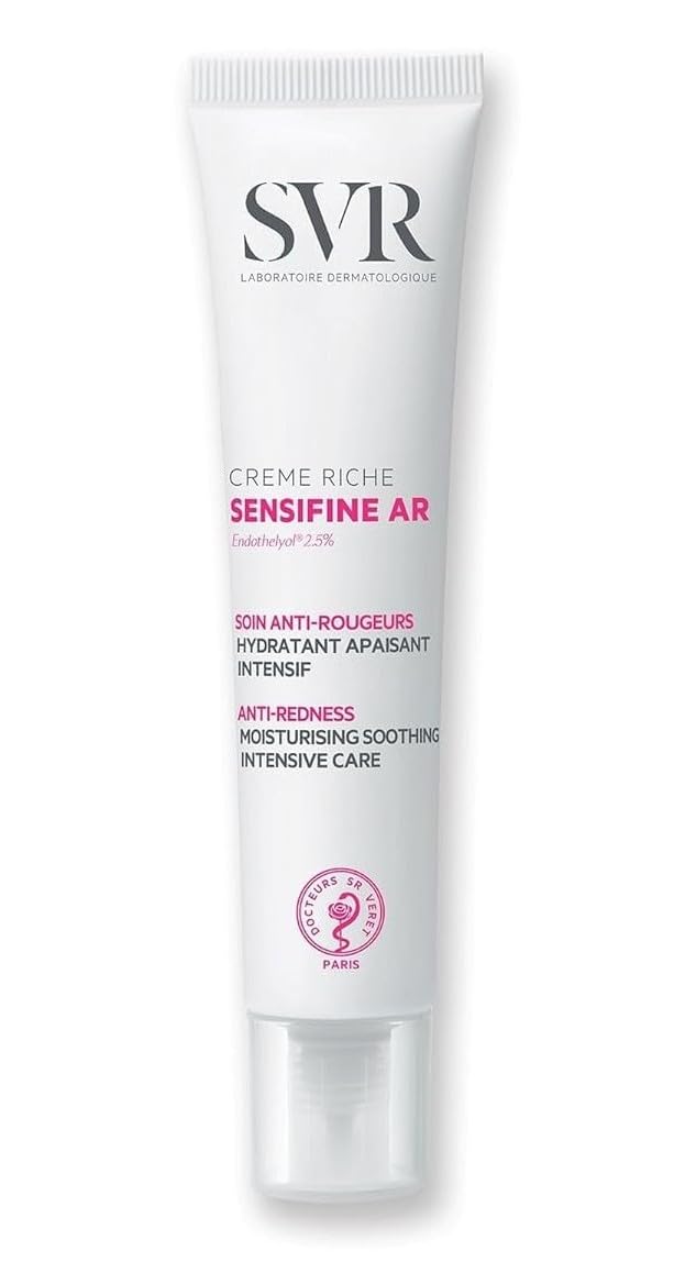 SVR Sensifine AR Creme Riche 40ml - 24-Hour Hydration Moisturizing Cream for Sensitive Skin - Glamourous Grace