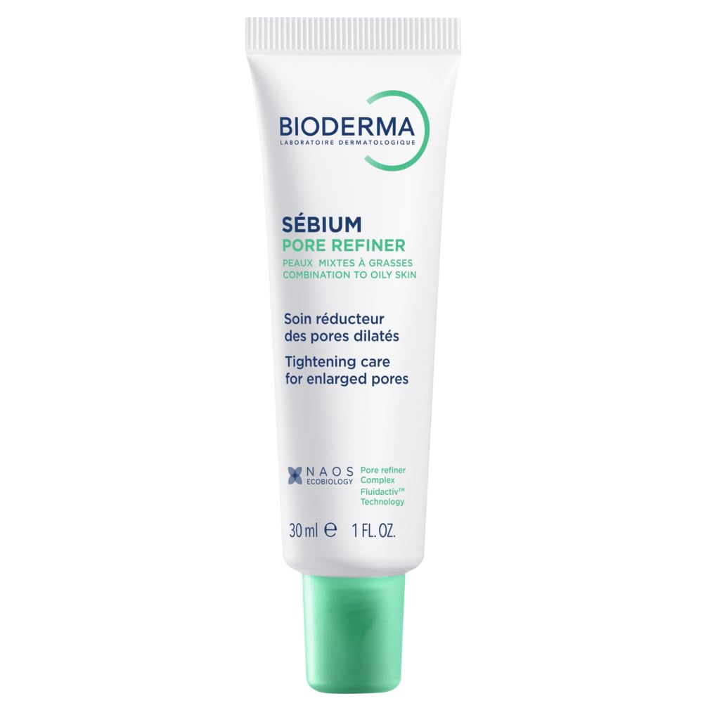 Bioderma Sebium Pore Refiner Face Moisturizer for Combination/Oily Skin - Lightweight, Non-Greasy, Pore Minimizing - Glamourous Grace