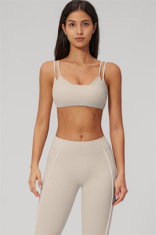 The Clarity Dual Strap Sports Bra Leggings 2-Piece Set