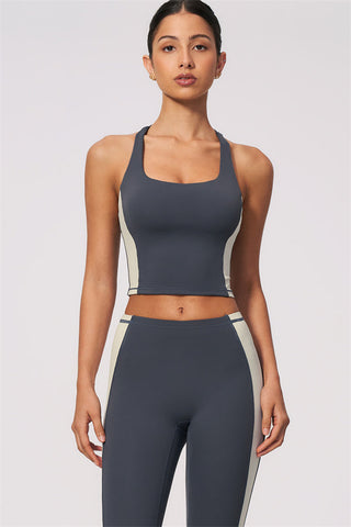 The Sandstone Tank Top Capri Leggings 2-Piece Set
