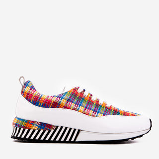 The Valencia White Leather Women Sneaker