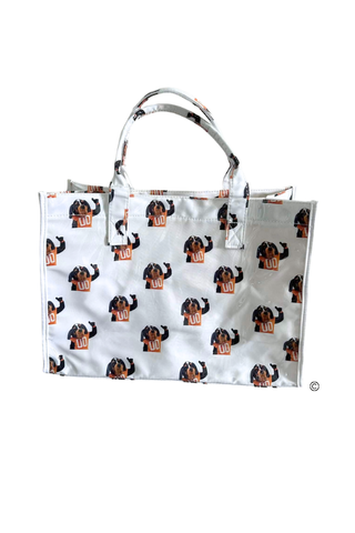 SC - ETA 8/24-9/7 Smokey Vinyl Tote Bag - Glamourous Grace