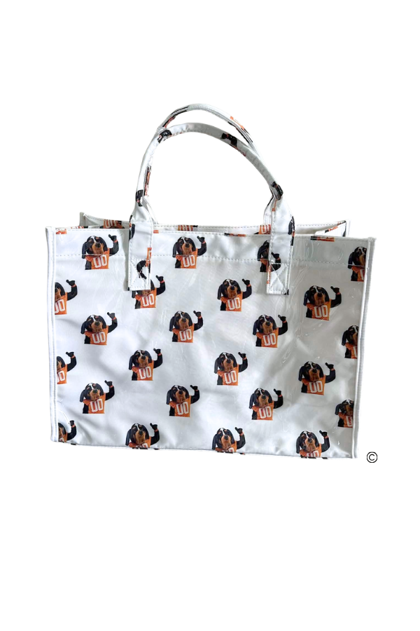 SC - ETA 8/24-9/7 Smokey Vinyl Tote Bag - Glamourous Grace