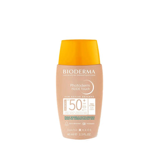Bioderma Photoderm Nude Touch SPF 50+ Very Light Tinted Sunscreen: Ultimate Fair Skin Protection & Natural Coverage, 40ml - Glamourous Grace