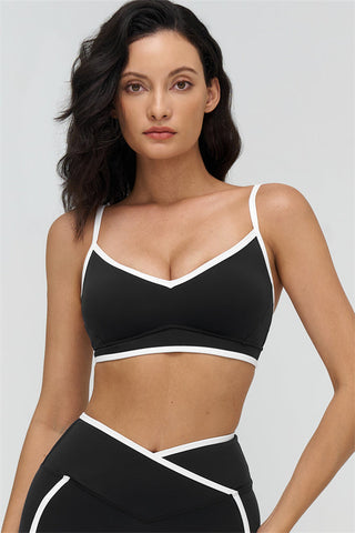 The Crave Contrast Sports Bra
