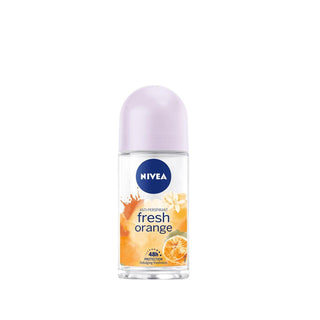 Nivea Fresh Orange Roll-On Deodorant 50ml - Effective 24hr Protection, Gentle & Refreshing - Glamourous Grace