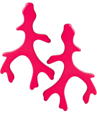 Acrylic Coral Earring - Florida Friends - Glamourous Grace