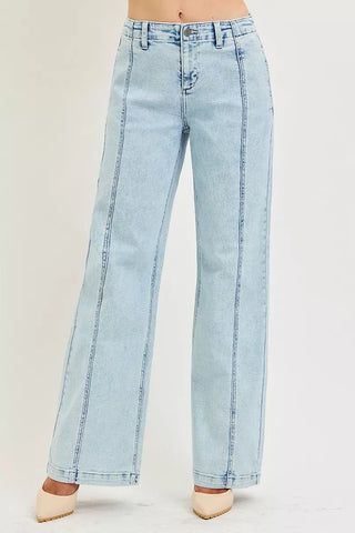RISEN Slouchy Wide Leg Jeans
