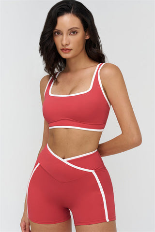 The Crave Sports Bra Shorts 2-Piece Set