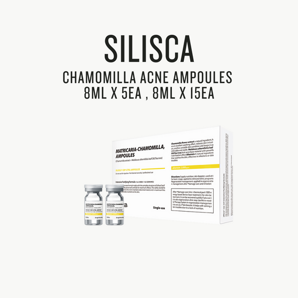 [ Silisca ] Matricaria-Chamomilla Acne Ampoules - Glamourous Grace